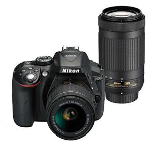 دوربین نیکون مدل D5300 بالنز ۱۸-۵۵ و ۷۰-۳۰۰ 