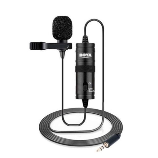 .میکروفن یقه ای بویا BOYA Microphone BY-M1 Lavalier Microphone