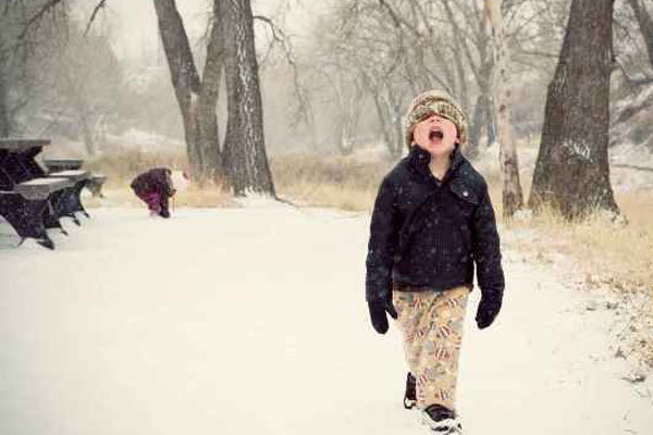 ژست های خلاقانه برای عکس زمستانی و برفی