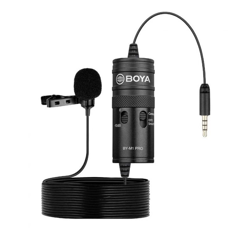 میکروفن بویا BOYA BYM1 Pro Lavalier Microphone نمایندگی نیکون